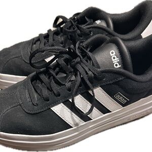 Adidas Women’s Classic Black and White Sneakers